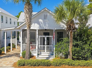 Serene 30A Getaway Steps From the Gulf With BBQ & Wraparound Porch 30A Fade Away by Avantstay