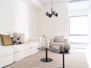 New stylish 2br apartment with balcony