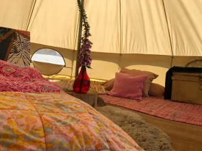 Foxglove Bell Tent in The Broads National Park