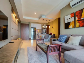 Stylish and Luxury 2BR Apartment in Veranda Residence Puri