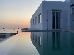 Mykonian Luxury Villa Azure w View Pool
