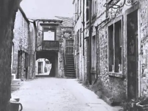 Recently restored house in 18th Century courtyard