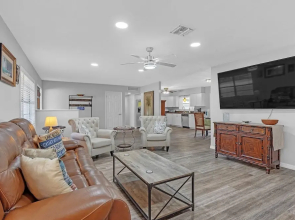 Waterfront Retreat W/ Canal Access 3 Bedroom Home