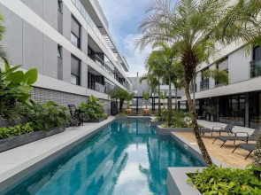 On the sea Court Apartment in Campeche Rvm0203