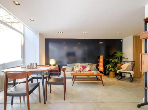 1bd apartment with garden Brugmann area
