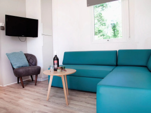 Nice Chalet With AC, on the Drents-friese Wold