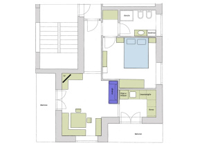 Pordoi, Two Room Apartment. -418 Pordoi
