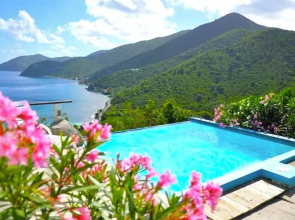 'tortola Adventure' Private Villa: Ocean-view Pool