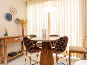 Apartamento de 1 quarto no Ed. Metropolitan Barcelona - Jardim Goiás - MB407A