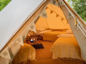 Nine Yards Bell Tents at The Open