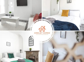 Newly renovated 4bed - Free parking - City Links By Hinkley Homes Short Lets & Serviced Accommodation