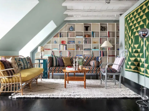The Apartment Upstairs Canal Penthouse in Copenhagen