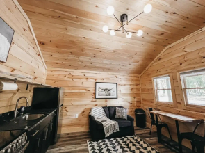 Brand New One Bedroom Cabin With Kitchen Minutes From Lake Hartwell Cabin #3