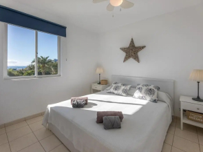 beach at 250 m, ocean view, 2 bedrooms, Wi-Fi