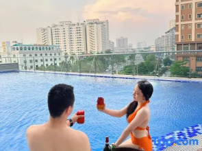 Central BacNinh 2bed apt with view/self check in
