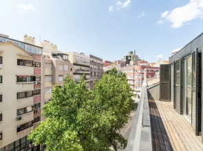 Modern 1BD w AC & Balcony
