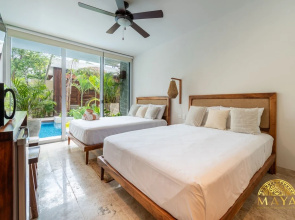 NHOA 107A Lux 2BR Condo Pool access in Aldea Zama