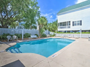 Steps to Pool & Ocean: Surfside Beach Home Base!