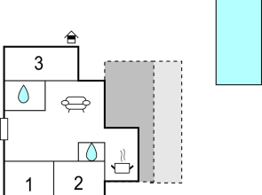 Awesome Apartment in Zecevo Rogoznicko With 3 Bedrooms, Wifi and Outdoor Swimming Pool