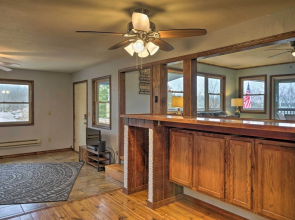 Table Rock Lake House w/ Fire Pit: Steps to Water!