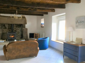 Maison bretonne rénovée WIFI avec grand jardin à TREBEURDEN - Réf 675