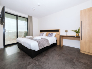 Pleasant Apartment in Breskens With Balconies