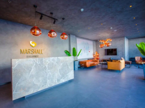 Stylish Studio Apartment with balcony In Marshall Gudauri Project