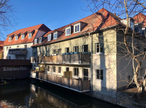 Ferienwohnung Innenstadt Apartment Balkon Erfurt Blickfang NEU