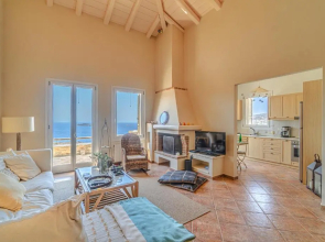 Sunset & Sea View Flat - 5 mins from Batsi Bay