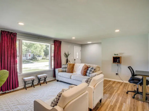 Large Backyard, Walk to Hospital: Sheboygan Abode!