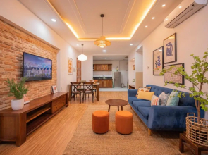 MILKY APARTMENT - 3 Phòng Ngủ, View biển, 5P Ra Biển