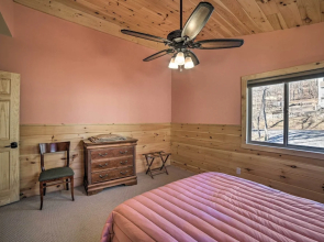 Cabin w/ Mtn View, 4 Mi to Massanutten Resort