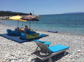 Agali 2 maizonette front of the sea