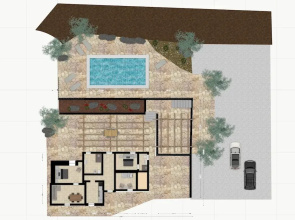 TD Casale Terranova Stone Farmhouse with Pool
