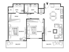 LUX  Luxury Sunrise Beachfront Suite 2