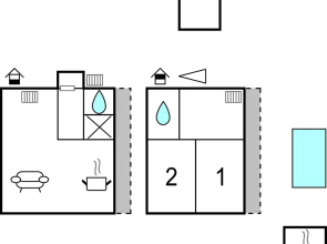Nice Home in Baderna With Wifi and 2 Bedrooms