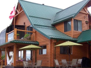 Beach Log Home