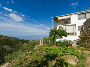 Panorama Amazing sunsets by the beach