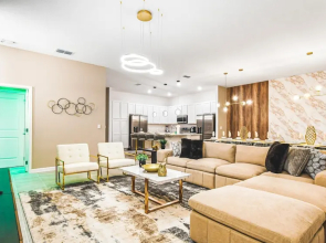 Bella Vida 12br 30ppl Villa Pool Spa Near Disney