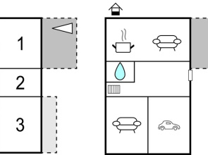Nice Home in Srinjine With Sauna, Wifi and 4 Bedrooms