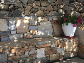 Cycladic houses in rural surrounding 3
