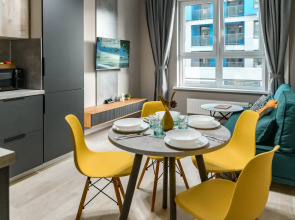 Апартаменты на улице Алексея Матвейкина 1А к1