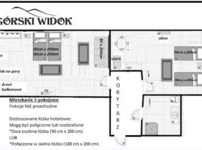 Gorski Widok Karpacz Apartamenty i Pokoje- Salon Kominkowy