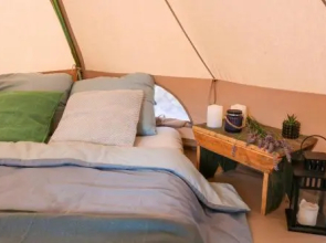 Camp 'Dvor' bell tent accommodation
