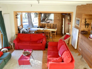 Chalet With 4 Bedrooms in Anzère, With Wonderful Mountain View, Furnis