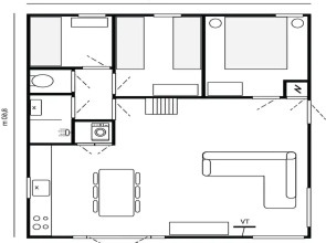 Renovated Bungalow With Garden for Families
