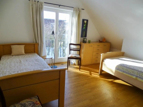 Reetdachhaus im Fischerdorf