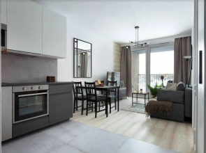 Elite Apartments Loft Fitness With Balcony Center