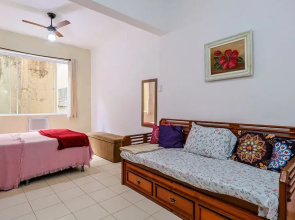 Loft c Ar e Wi-fi a 100m da Praia de Copacabana
