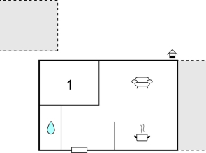 Stunning Apartment in Njivice With 1 Bedrooms and Wifi